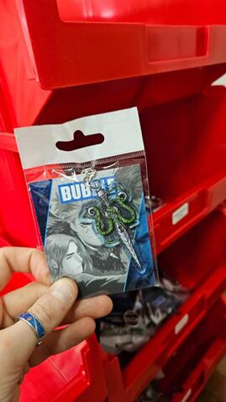 Акриловый брелок "Мироходцы: Игла Волка"