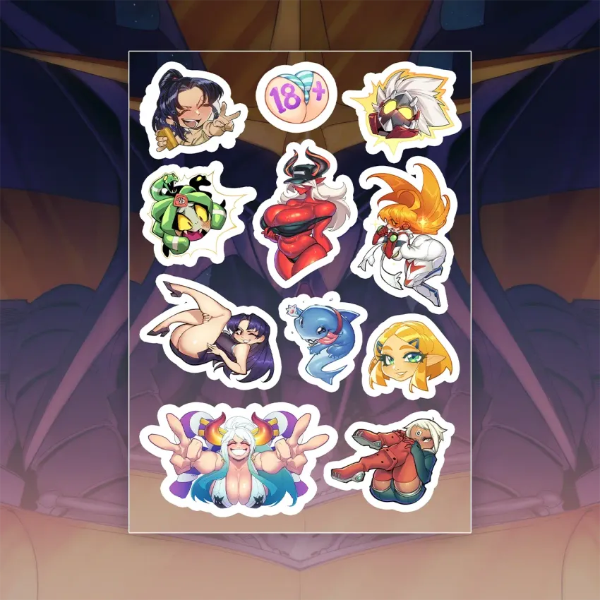 Стикерпак &quot;The Art of GOFA. One Butt. One Day&quot;