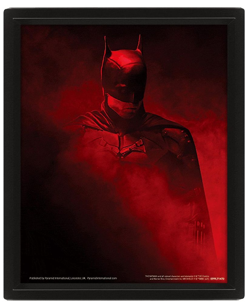 Лицензионный 3D постер в рамке The Batman (Vengeance)