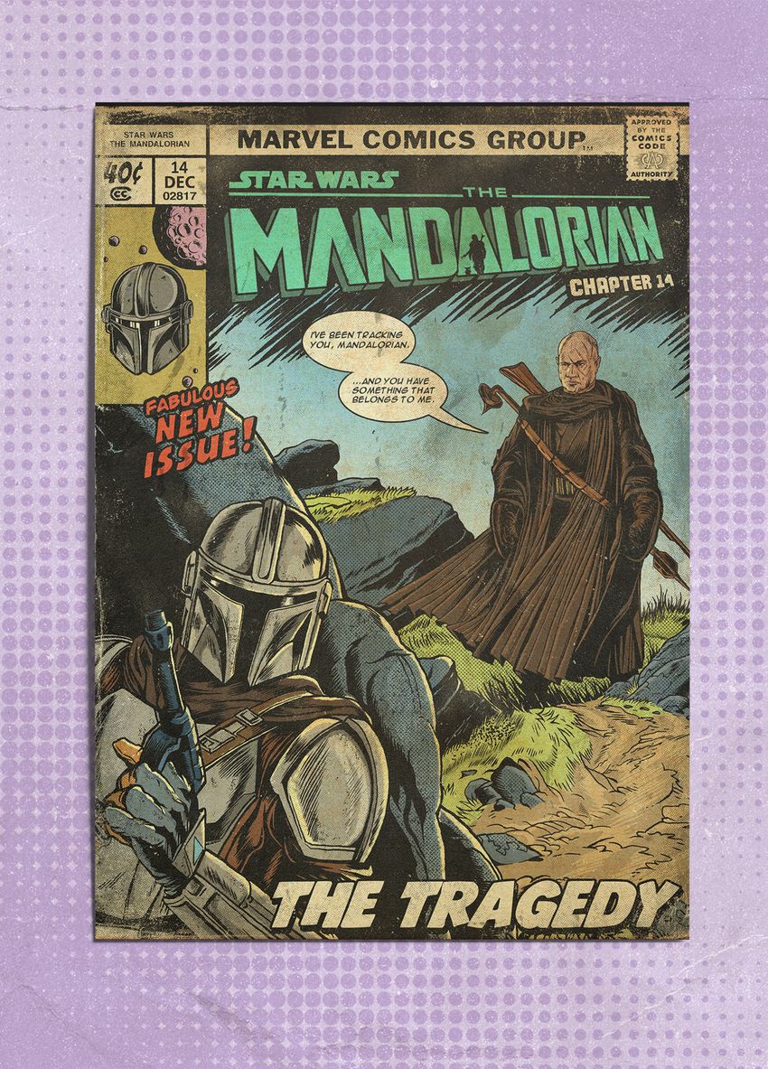 Открытка "Star Wars: Mandalorian. Chapter 14 "The Tragedy"
