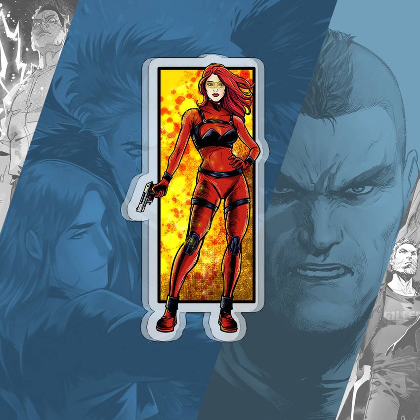 Акриловый стенд "Красная Фурия" (CHANCE)