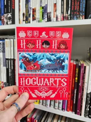 Открытка "Harry Potter: Ho-ho-hogwarts"