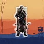 Акриловый стенд "Death Strading. Cliff Unger"