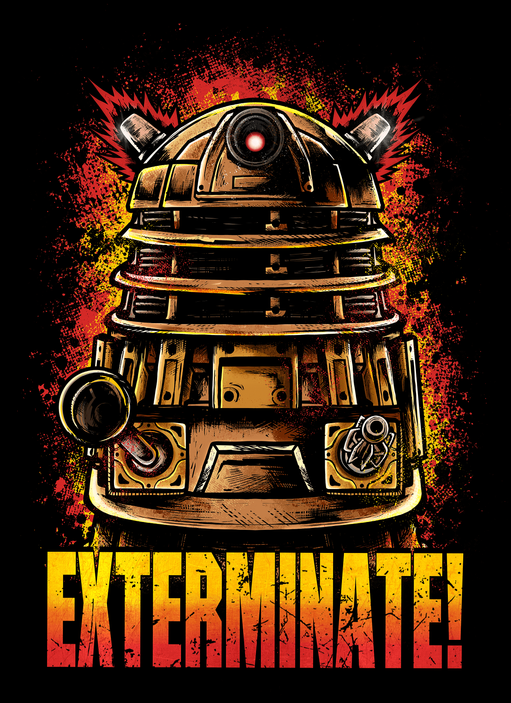 Постер &quot;Doctor Who: Dalek&quot;