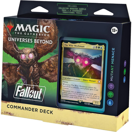 MTG: Колода Commander Deck - Mutant Menace издания Universes Beyond: Fallout на английском языке