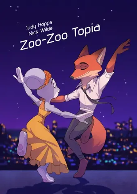 Набор открыток "Зверополис. The Dynamic Duo"