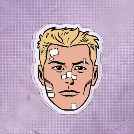 Акриловый брелок "Hawkeye Clint Barton"