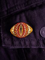 Металлический пин "Lord of the Rings: Eye of Sauron"