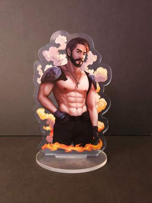 Акриловый стенд "Волков был Лев." (Эксклюзивный вариант)