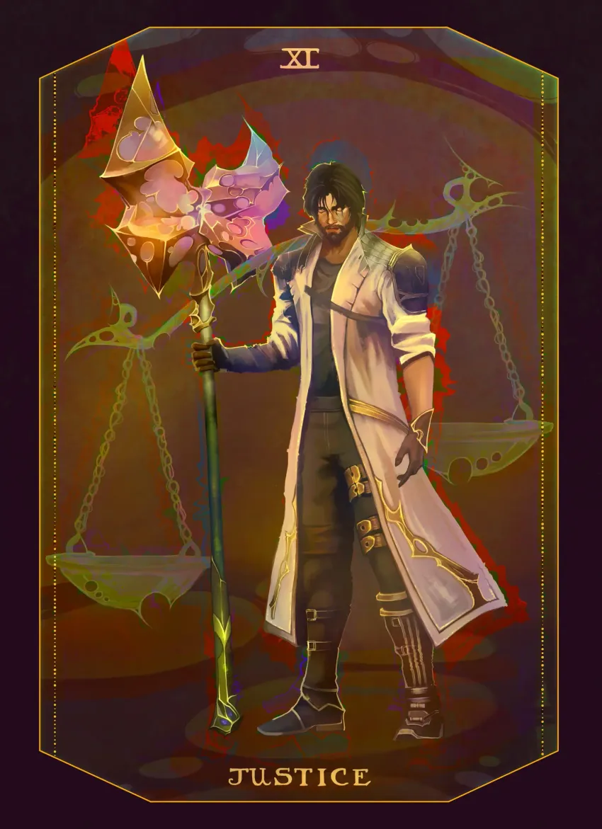 Открытка "Arcane Tarot: Jayce Justice"