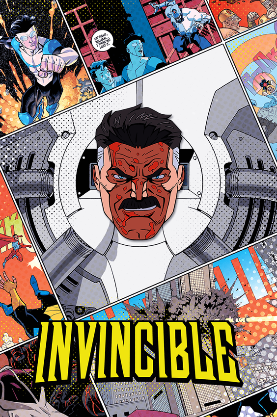Металлический пин "Invincible: Omni-Man" Металлический пин "Invincible: Omni-Man"