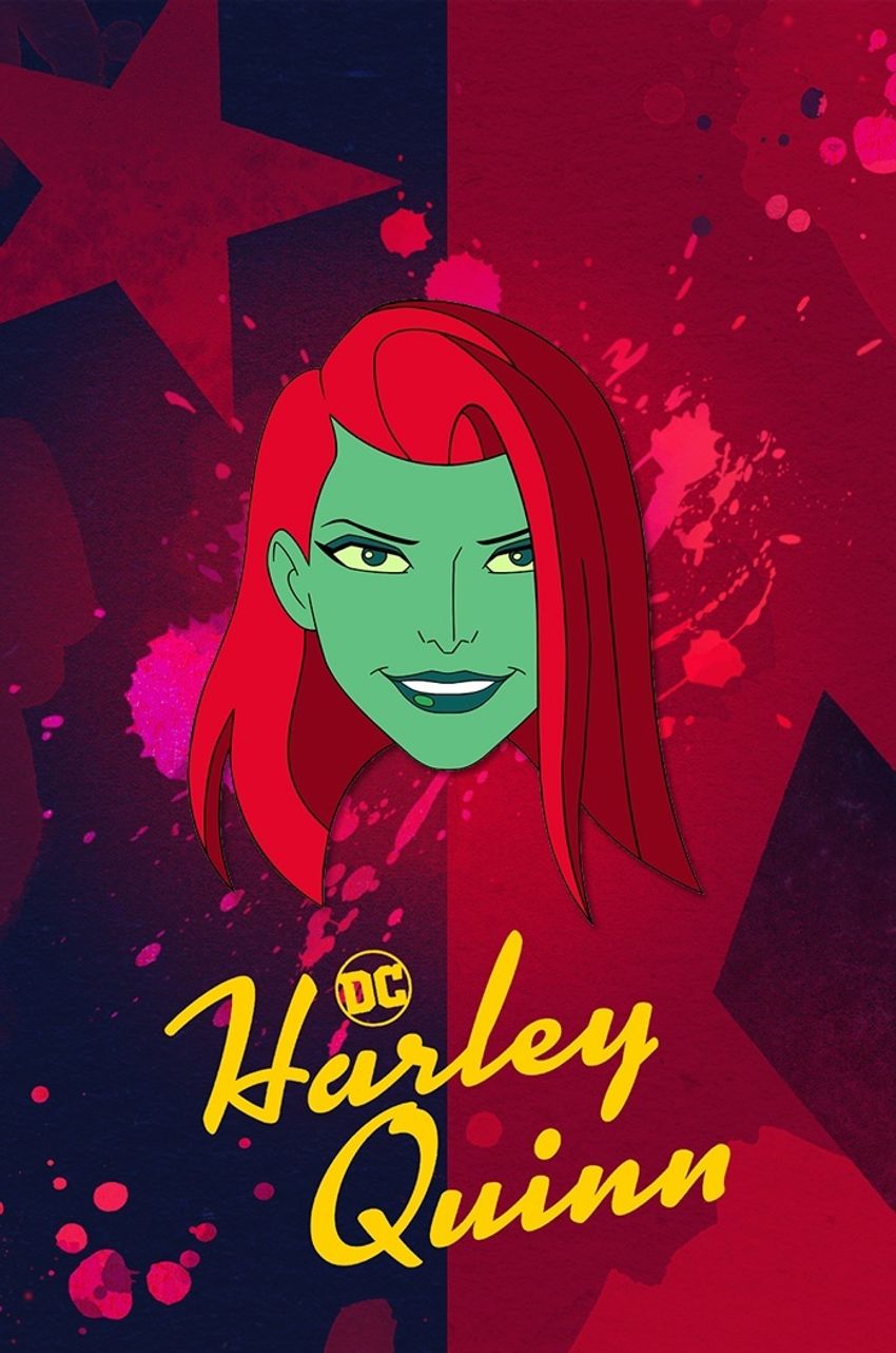 Металлический пин "Harley Quinn: Poison Ivy"