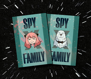 Набор пинов "Spy x Family"