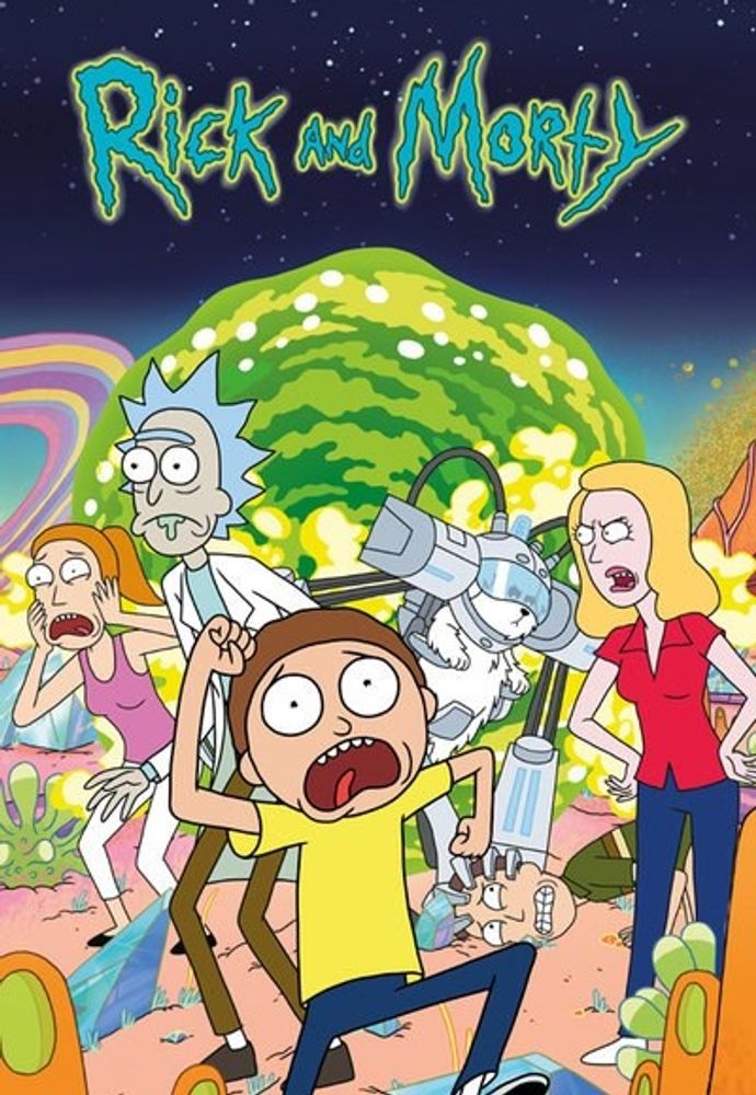 Лицензионный постер (1) Rick and Morty