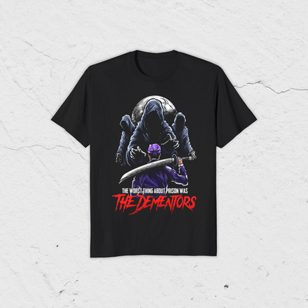 Футболка "The Office X Harry Potter: Prison Mike vs the Dementors"