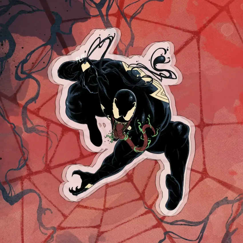 Акриловый стенд &quot;Venom in Action&quot;