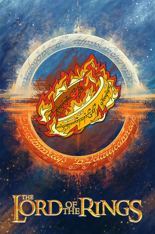 Металлический пин "Lord of the Rings: One Ring"