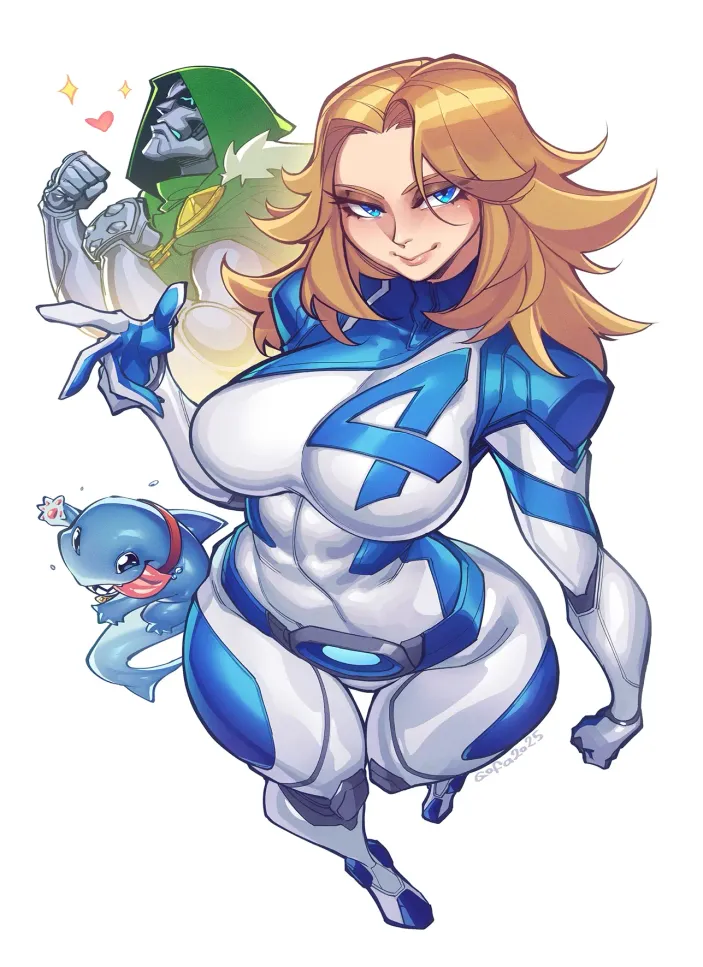 Набор открыток "The Art of GOFA. Marvel pack"