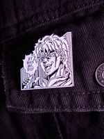 Металлический пин "JoJo It Was Me, Dio!"