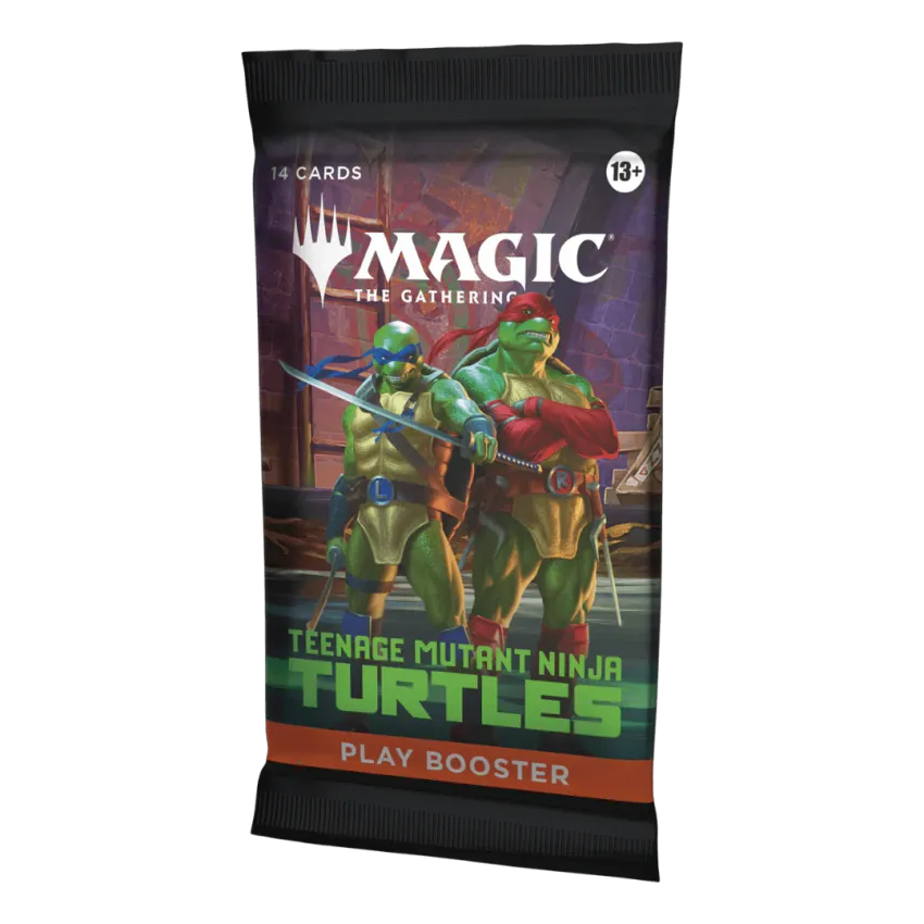 Игровой-бустер Magic: The Gathering (MTG) издания Teenage Mutant Ninja Turtles на английском языке