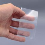 Прозрачные протекторы Card-Pro PREMIUM Perfect Fit (50 шт.) 64x89 мм - для карт MTG, Pokemon