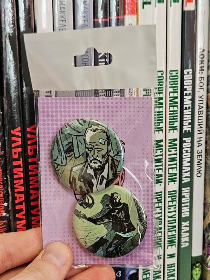 Набор значков из комикса Lucifer (2018) #2