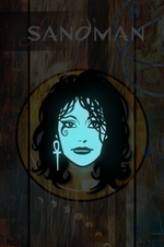 Металлический пин "Sandman: Death"