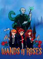Открытка "Harry Potter: Wands N' Roses"