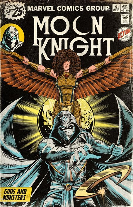 Постер &quot;Moon Knight #6&quot;