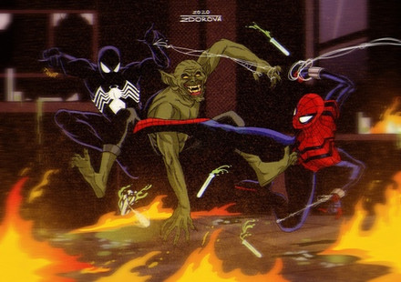 Постер двусторонний "Spider-Man: Jackal"