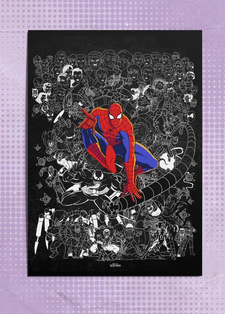 Открытка &quot;Spider-Man 1994 Tribute: ASM #100 Homage&quot;