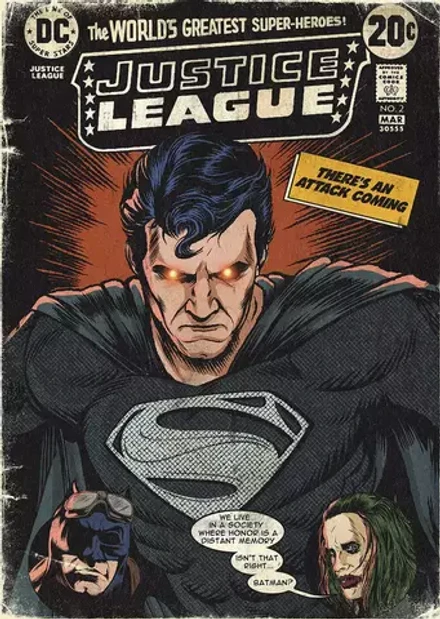 Открытка "Justice League #2: We Live In A Society"