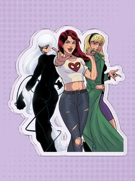 Акриловый стенд "Spider-Girls"