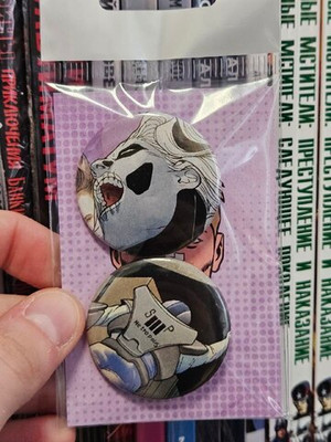 Набор значков из комикса Superman #682