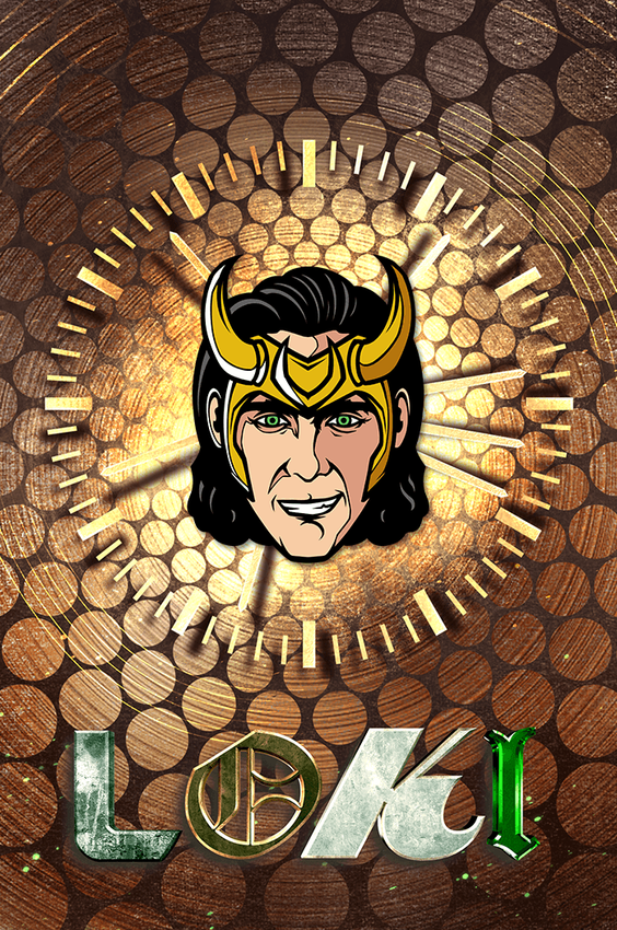 Металлический пин "Loki" Металлический пин "Loki"