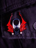 Металлический пин "McFarlane Collection Spawn"