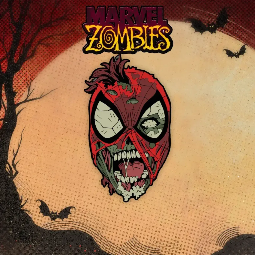 Металлический пин &quot;Marvel Zombies. Spider-Man&quot;