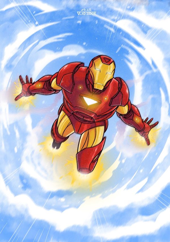 Открытка &quot;Iron Man&quot;