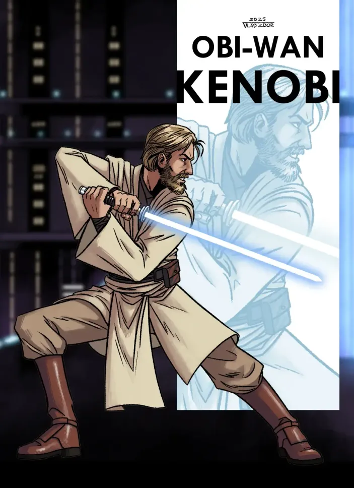 Открытка "Star Wars. Duels. Obi-Wan Kenobi"
