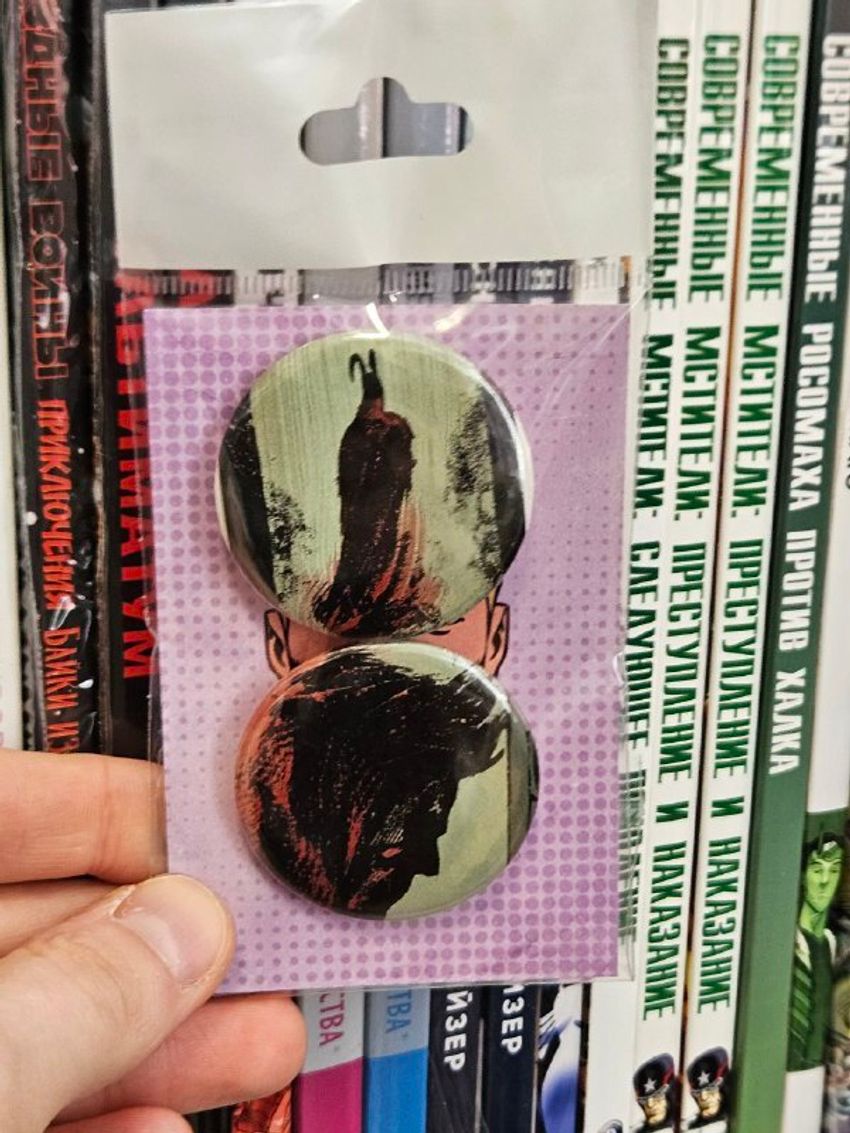 Набор значков из комикса Lucifer (2018) #2