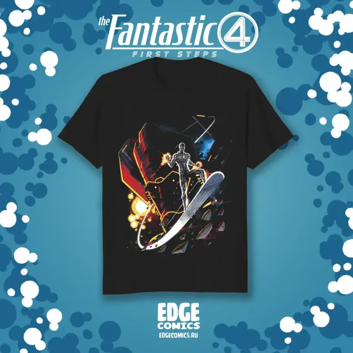 Fantastic Four crowdfunding: Футболка &quot;The Coming of Galactus&quot;