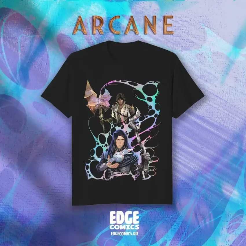 Футболка &quot;Arcane: Jayce and Viktor&quot;