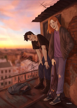 Постер “EDGE Talent: Shaverma_iz_ada - Разумовский и Волков, крыша”