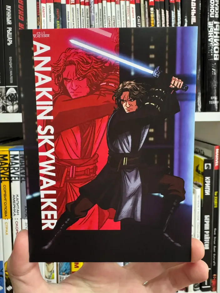 Открытка "Star Wars. Duels. Anakin Skywalker"