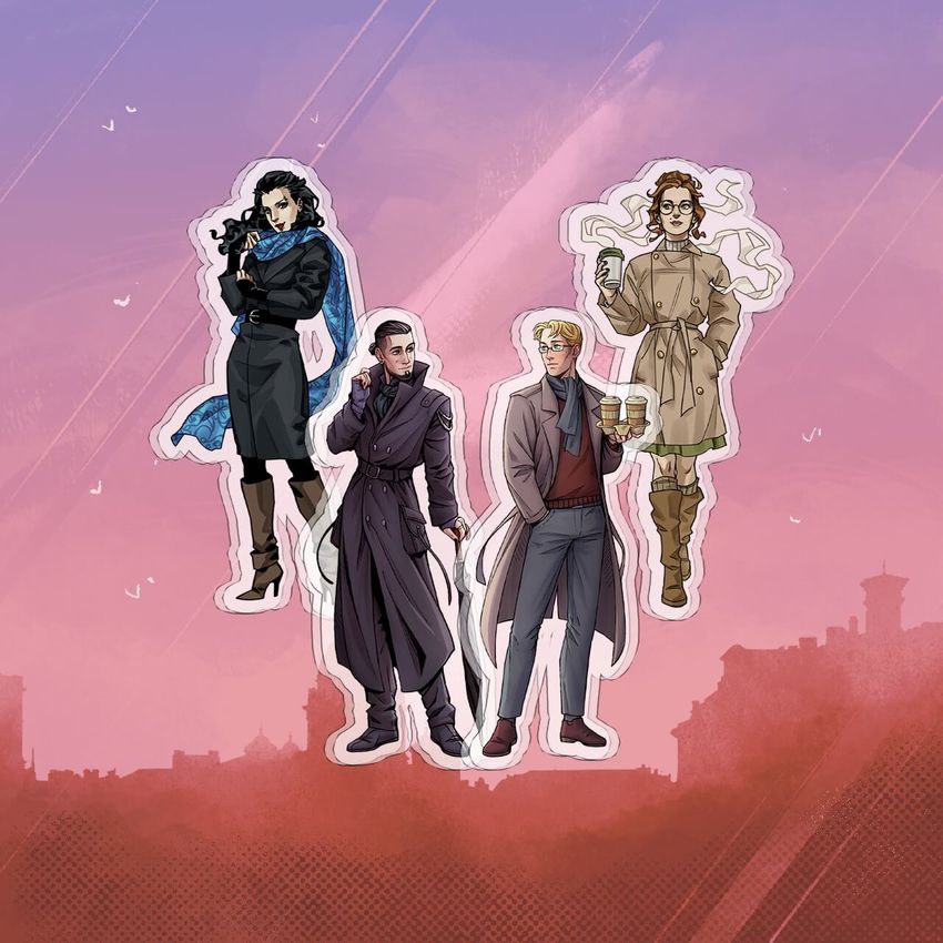 Набор стендов "Осень в Питере"
