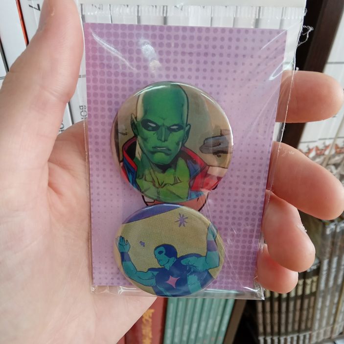 Набор значков из комикса Guardians of the Galaxy #18