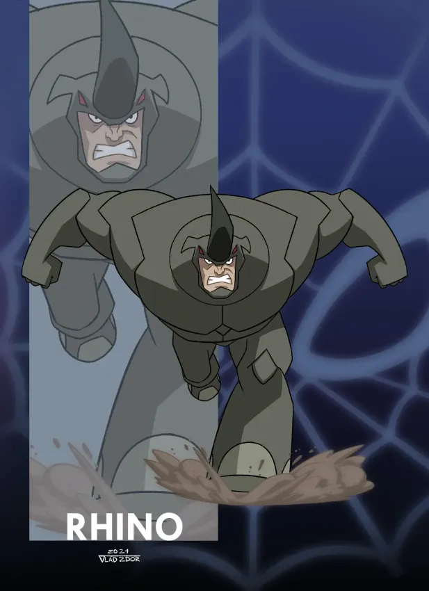Открытка &quot;Spectacular Spider-Man: Rhino&quot;
