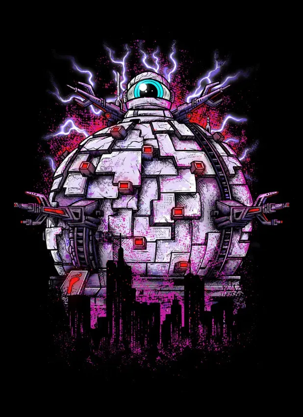 Открытка "TMNT 1987: Technodrome" Открытка "TMNT 1987: Technodrome"