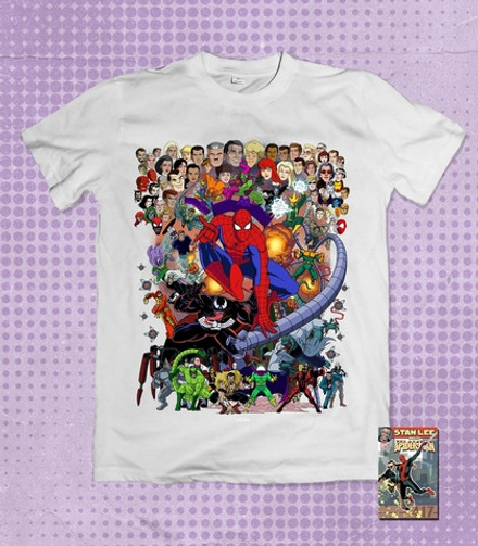 Футболка "Человек-Паук 1994" белая