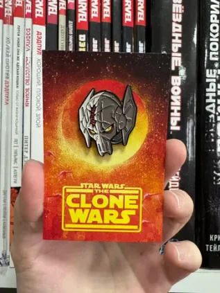 Металлический пин "Star Wars The Clone Wars: General Grievous"